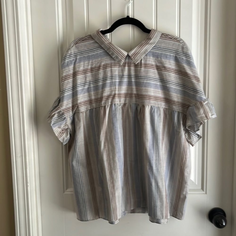 Hayden Striped Popover Shirt